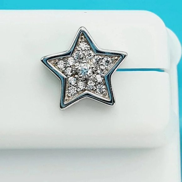 925 Sterling Silver CZ Beautiful Earrings for Women, 1USPAR4205 - Picture 9 of 10